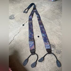 CAS vintage suspenders, Germany, blue